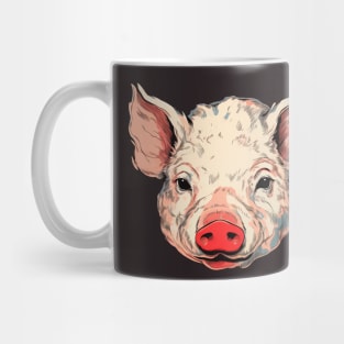 Cute Pig. Baby Swine. Mug